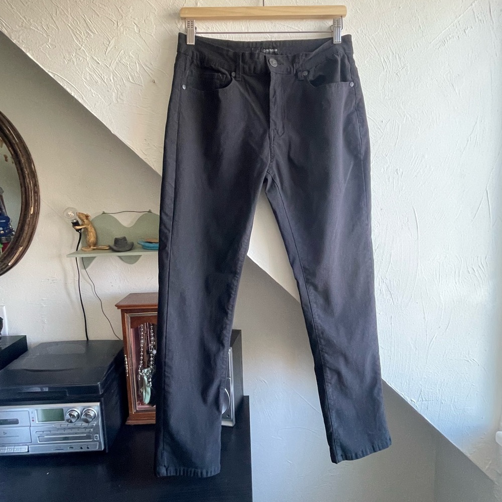 Slim Black Men’s Pants | 34x30